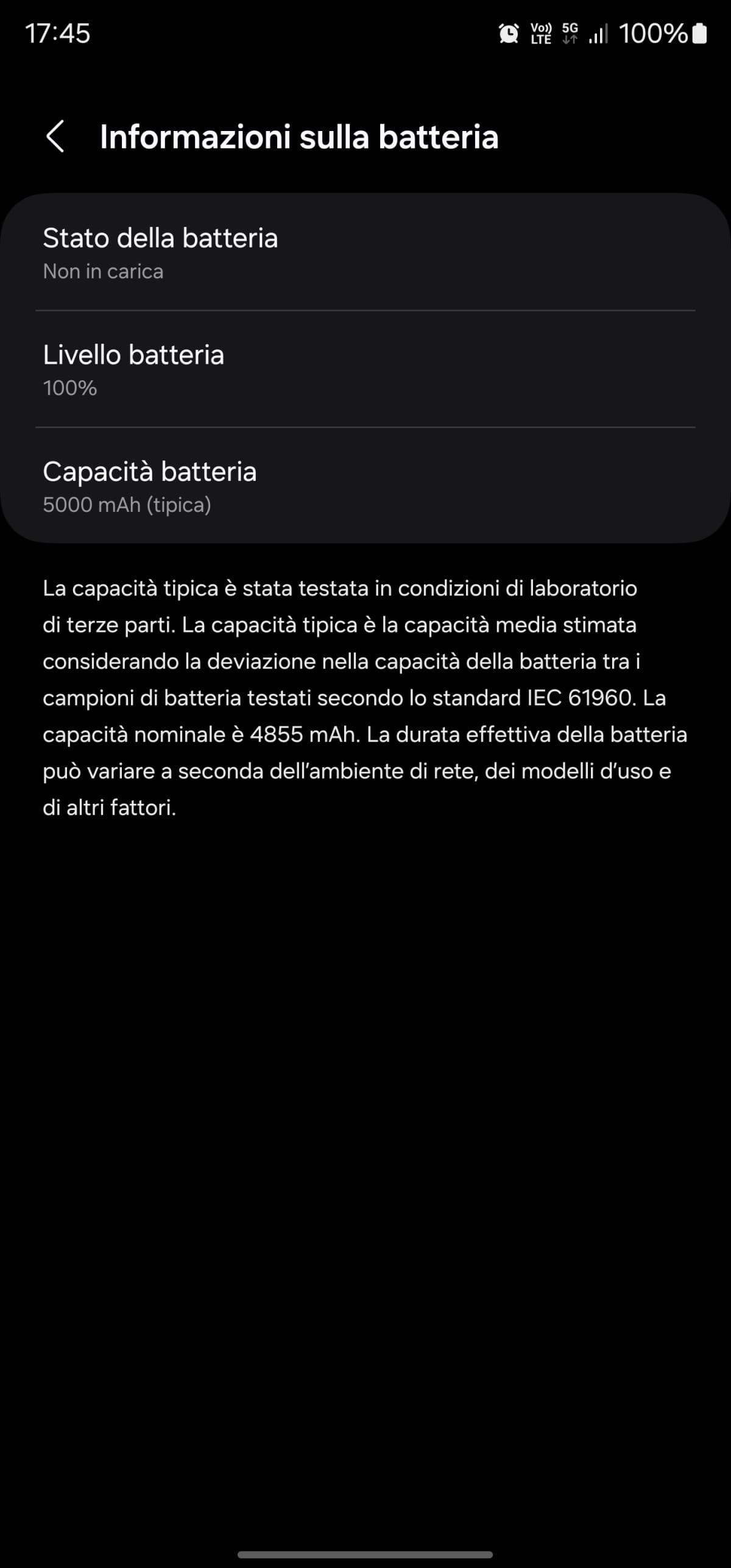 Il bro dello shout di prima ha detto che non è possibile che dopo quasi due anni di uso giornaliero la batteria sia ancora in perfette condizioni...