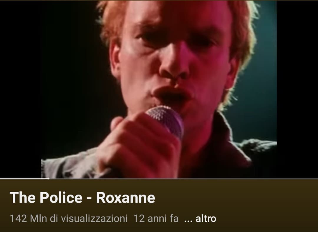 ROXANNEEE,YOU DON'T HAVE TO PUT ON THE RED LIGHTTTT,THOSE DAYS ARE OVEEERRR,YOU DON'T HAVE TO SELL YOUR BODY TO THE NIGHT,ROXANNEEEEEEE