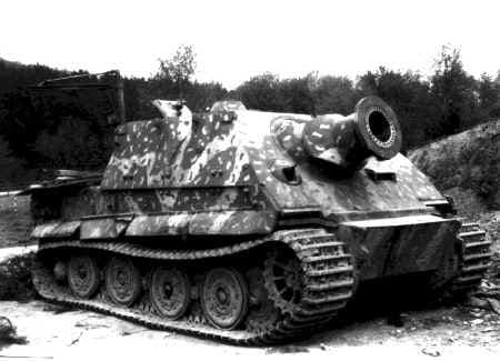 ed ecco a voi il tiger-mörser aka sturmtiger. (nella foto fa freddo, ok?)