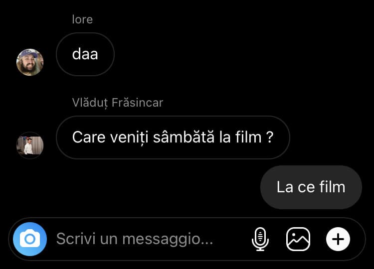 Sabato vorrei andare al cinema e non so se potrò ??