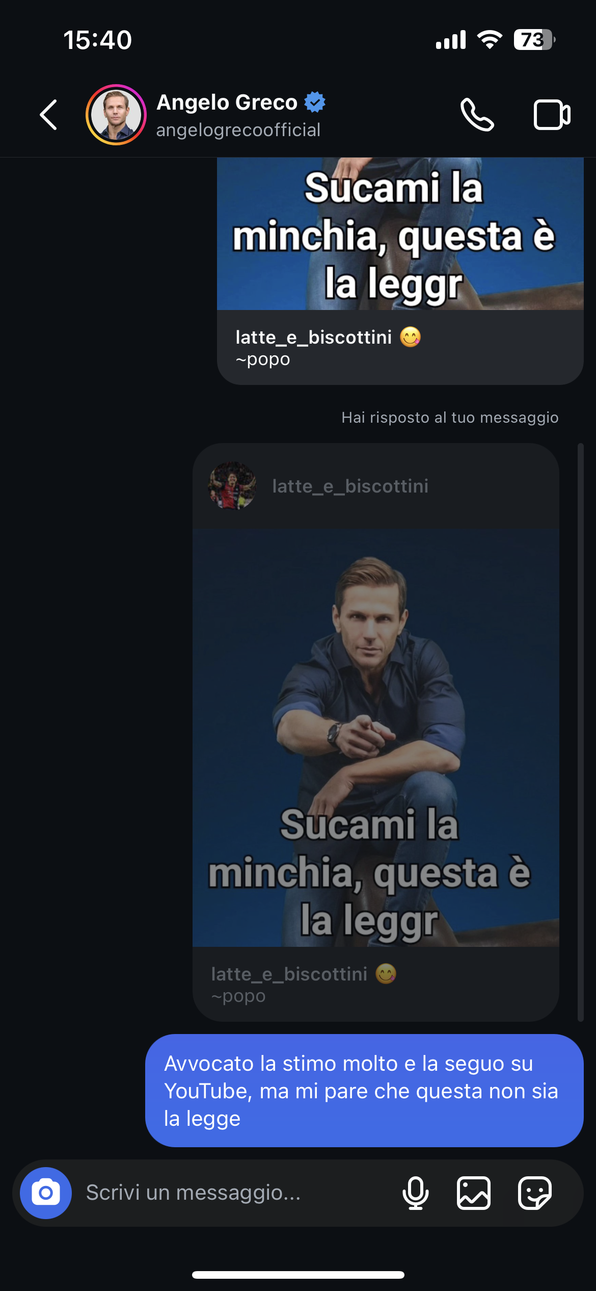 No, non penso sia questa la legge