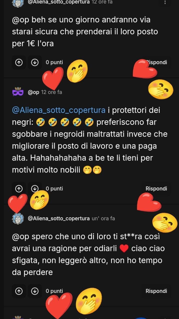 Ogni volta che leggo segreti sui negroidi questo screen riaffiora... Non posso farci niente 😅