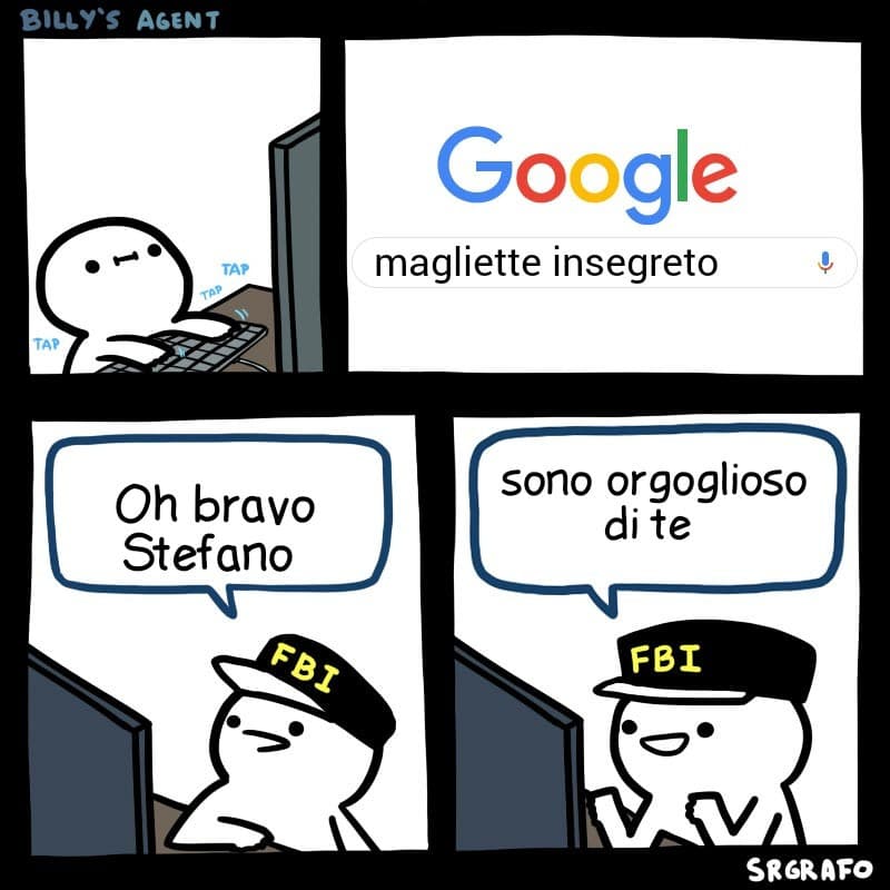 Grazie agente dell FBI che mi spia ❤