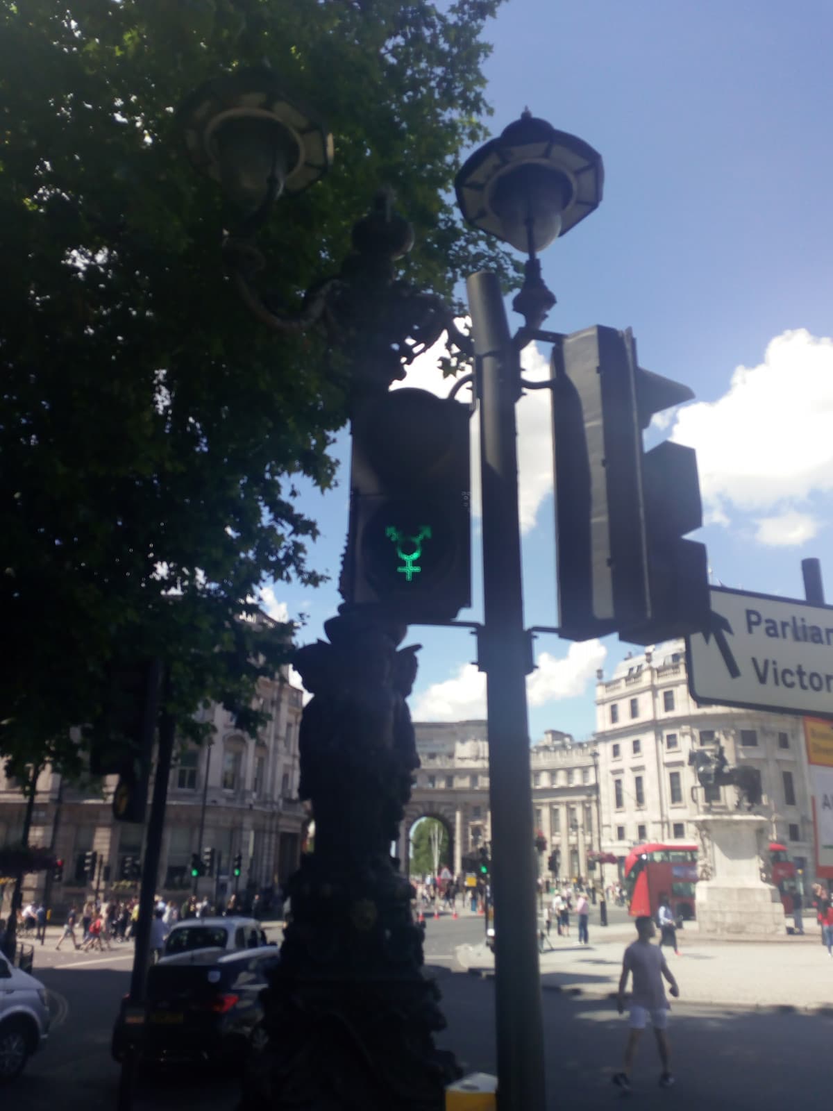 Semaforo pedonale a Londra?