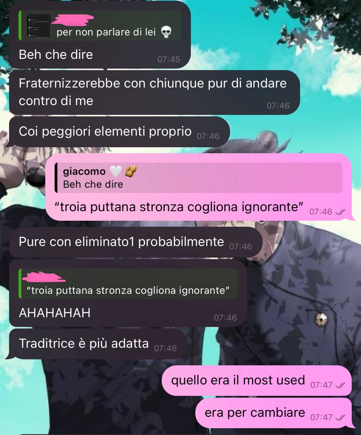 scusate mi faceva troppo ridere, i nostri gossip sono i migliori 😭