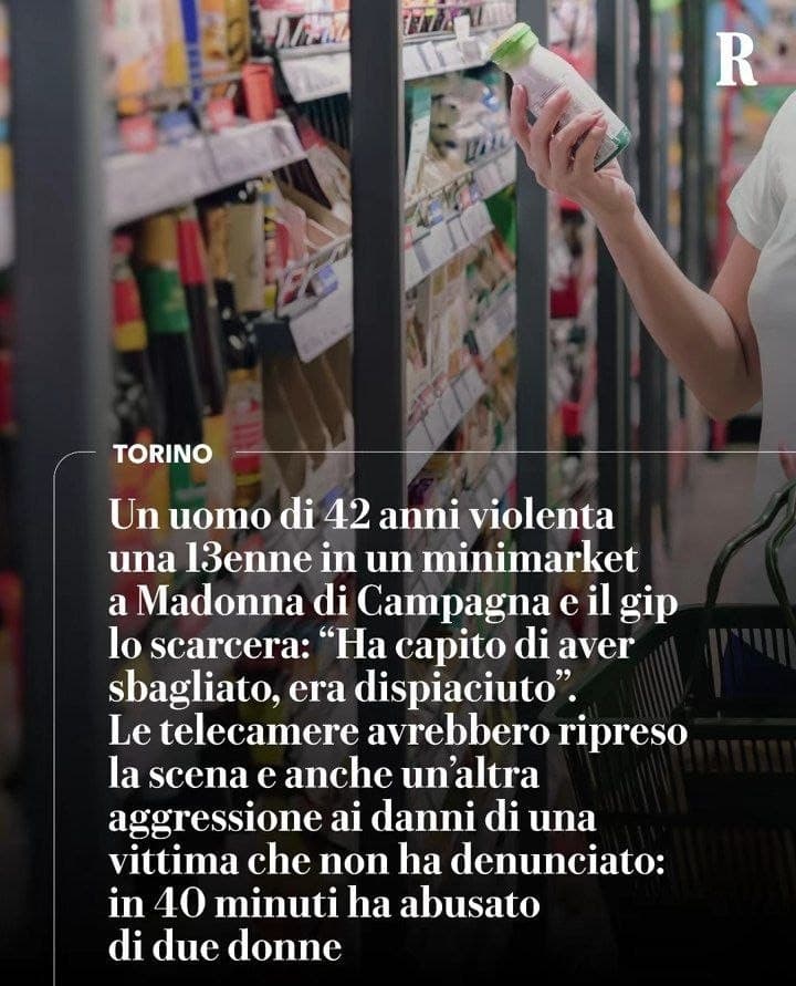 Il fatto è che molti sono d'accordo perché non credono nelle punizioni e nelle prigioni 🥰 