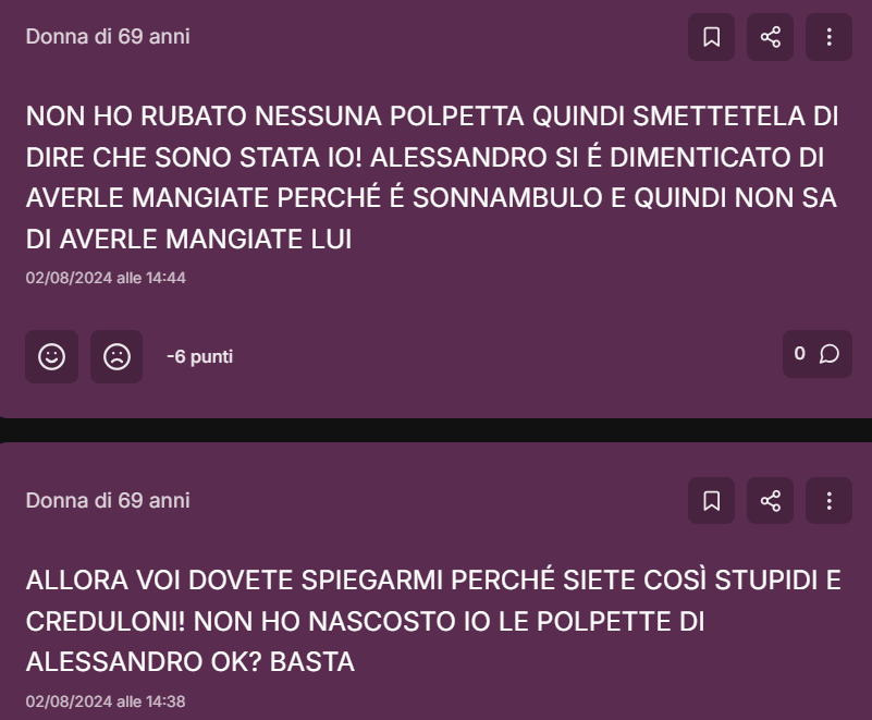 Vorrei sapere la lore di questi due post.