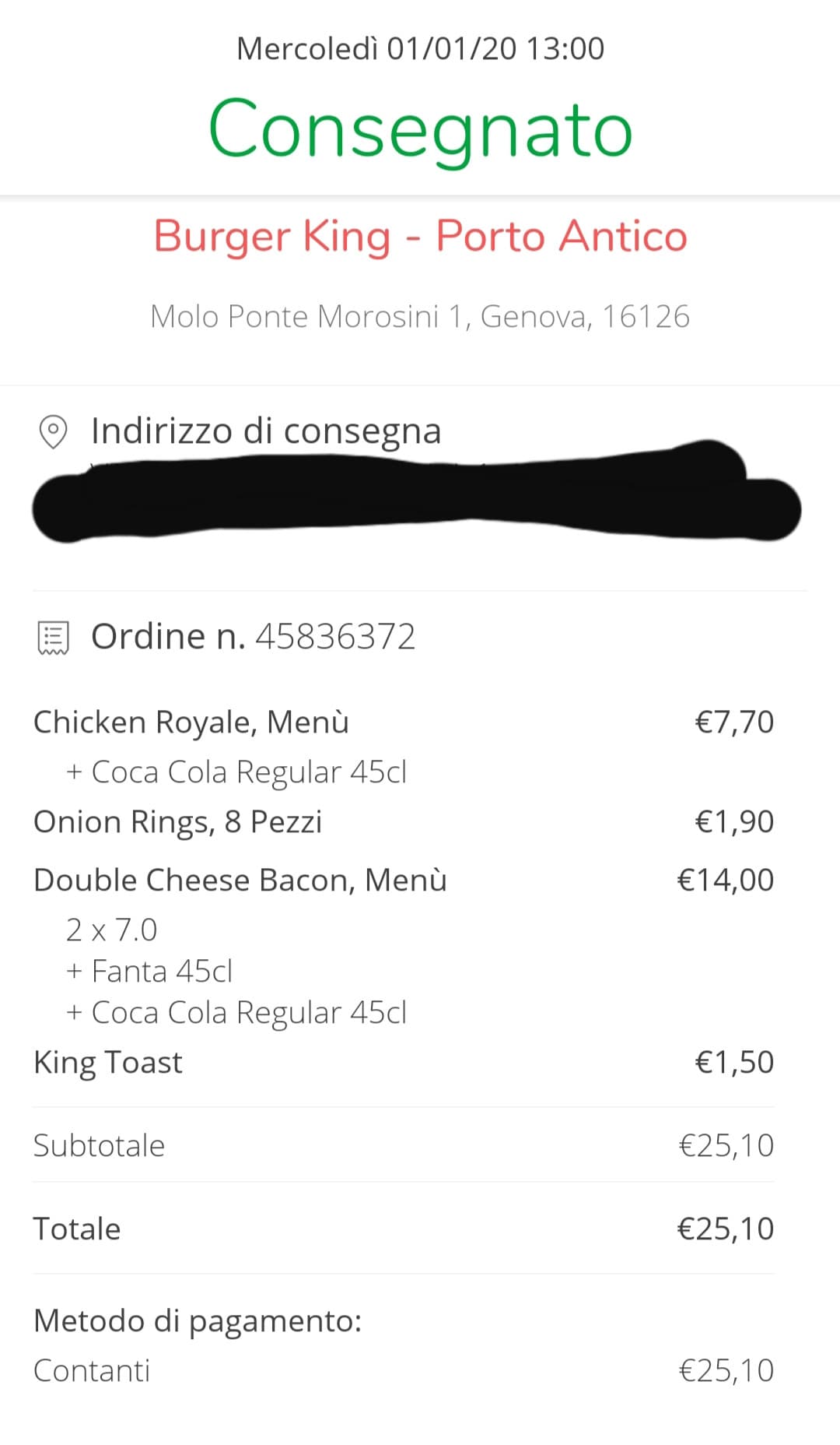 Il mio pranzo del primo Gennaio... mi manca il fast food e i pranzi post serata a casa di gente ??