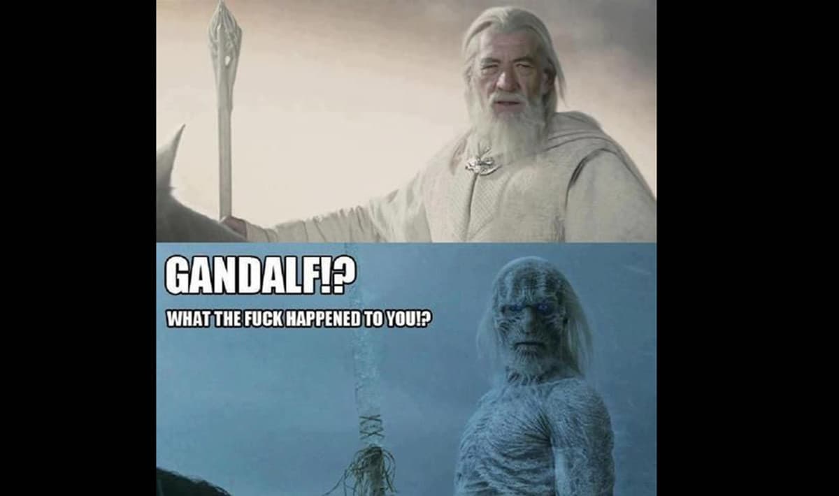 mo se ci penso l'estraneo è uguale a gandalf! haha