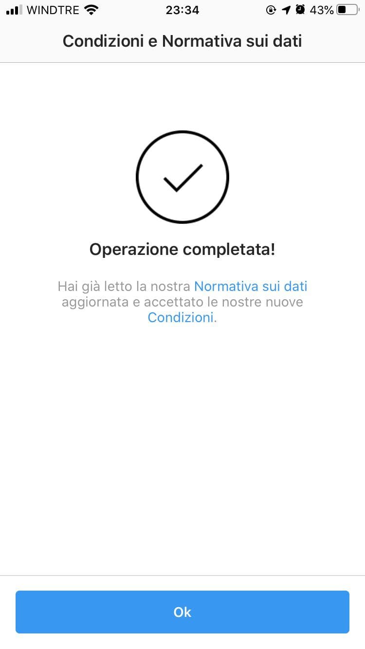 Instagram vi ha mai mandato questa cosa? 