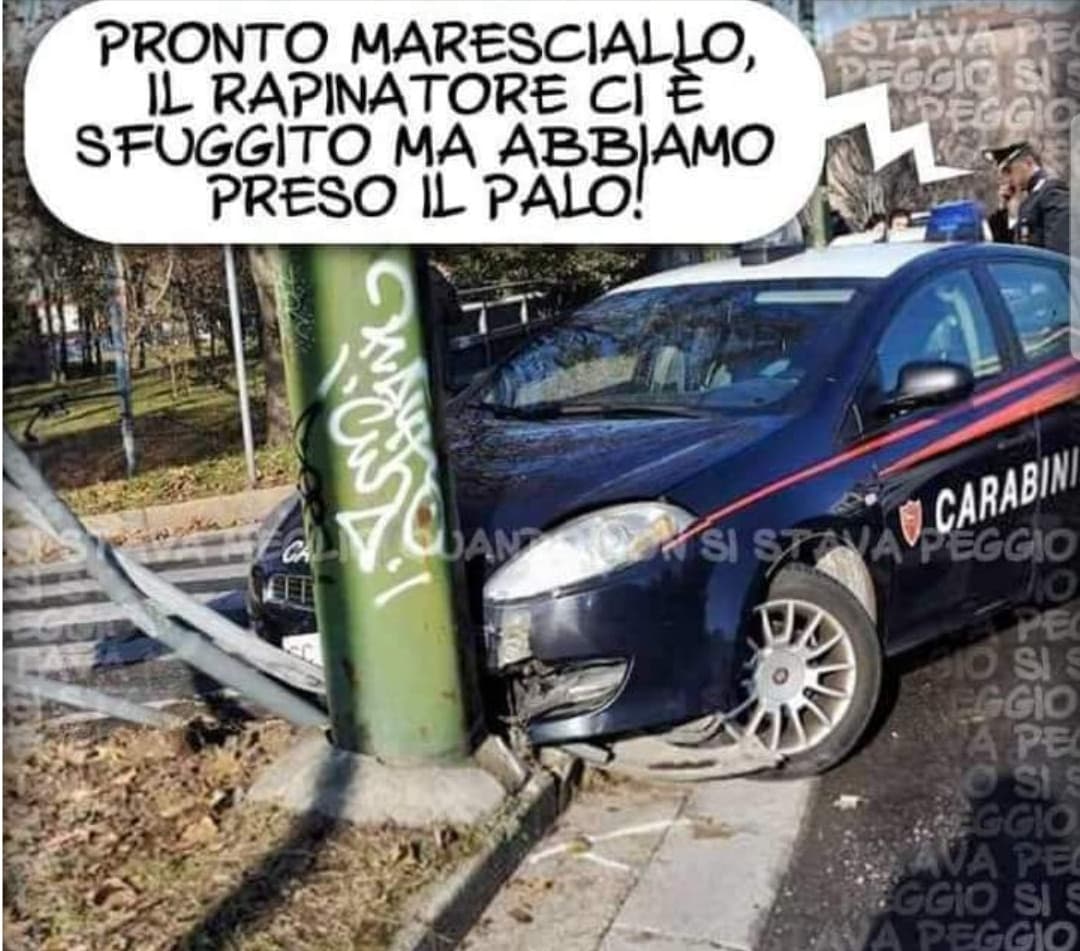 I soliti Carabinieri...