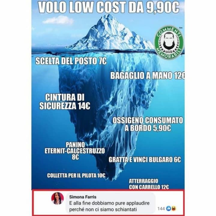 Low cost senza pensieri 