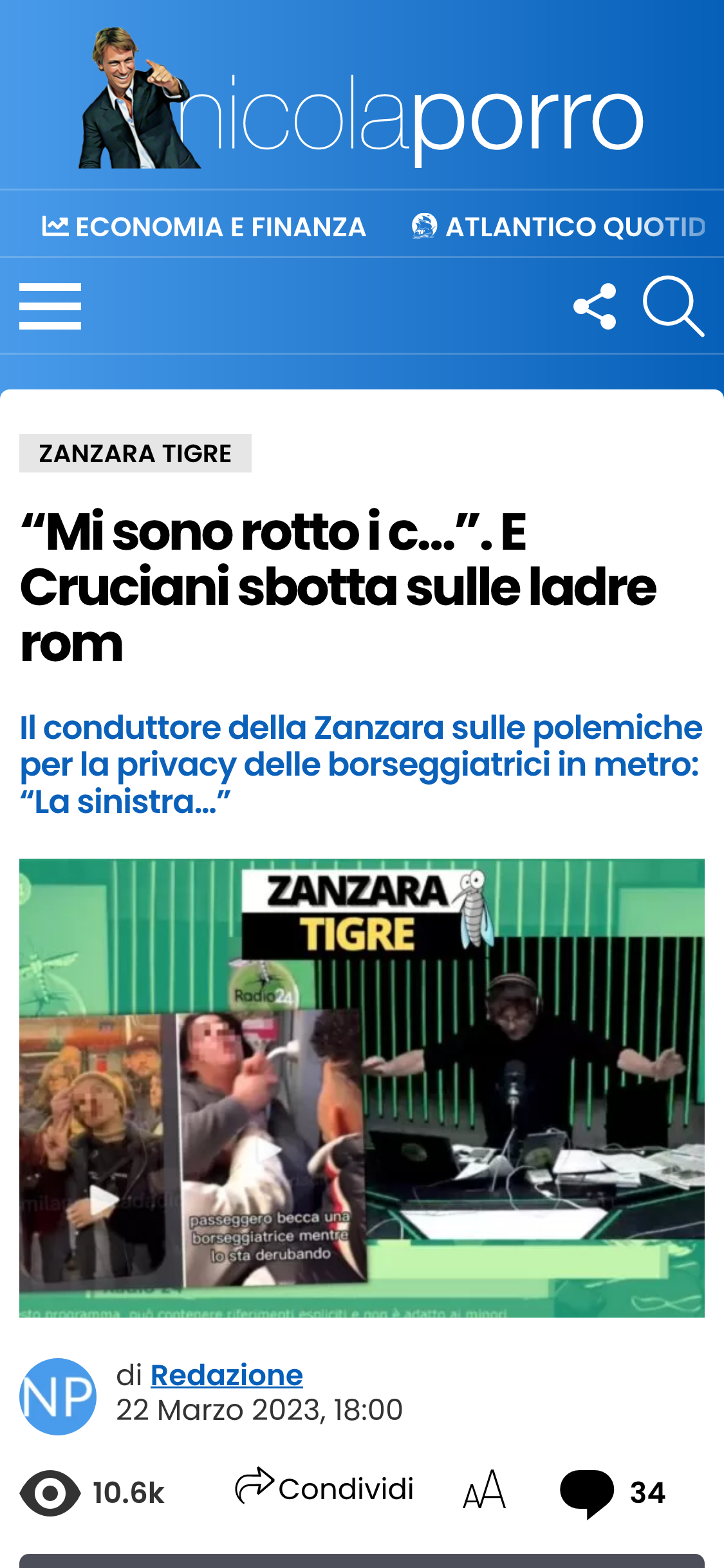 Comunque dobbiamo ringraziare la consigliera del pd che ha scatenato la polemica, è grazie a lei se ora tutti parlano delle rom