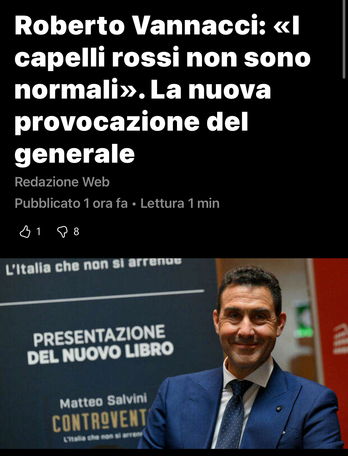 Ma xkè si da spazio mediatico a questo?