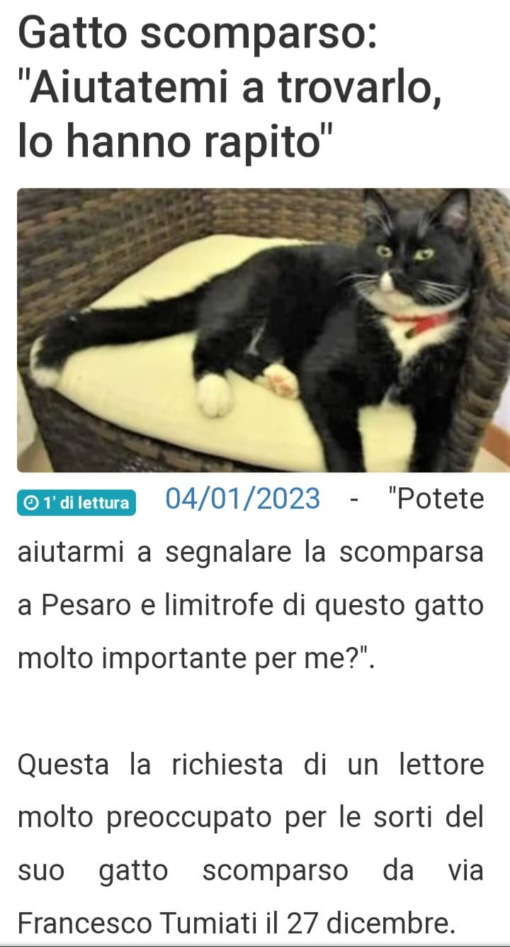 Poverino...