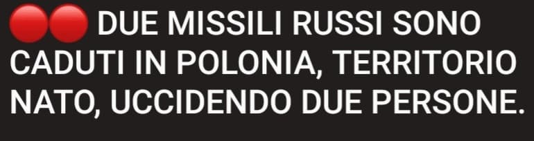 Cara Polonia, a quanto pare è tuo destino essere la goccia che fa traboccare il vaso