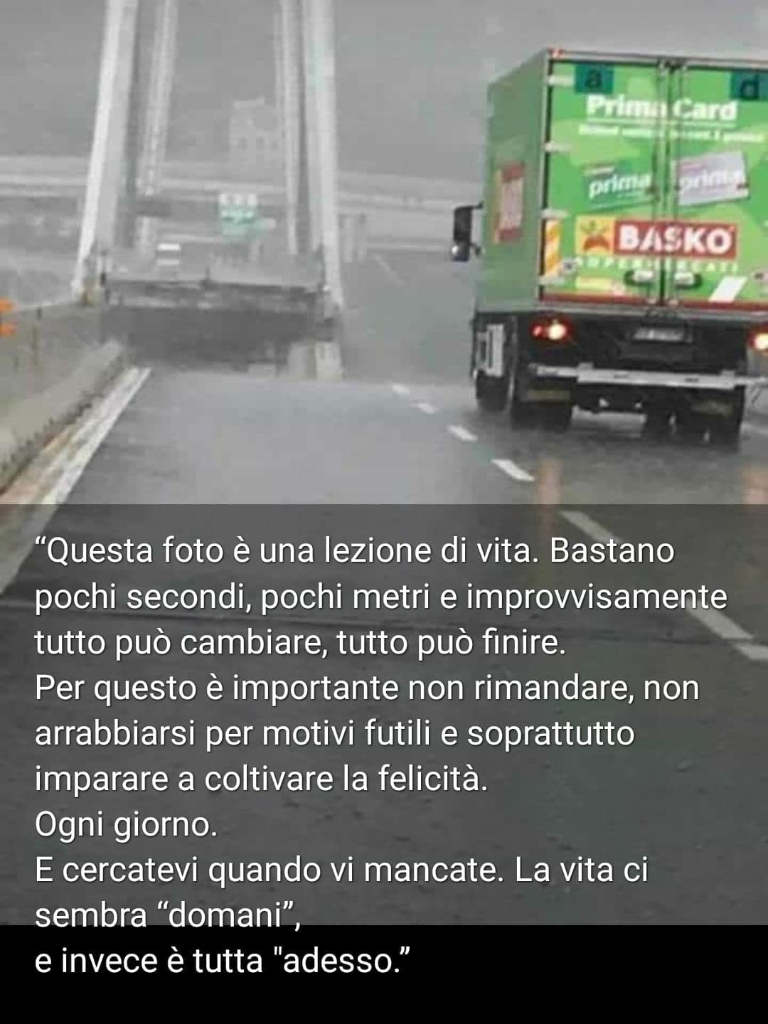 Quanta verità, riposante in pace vittime di Genova 