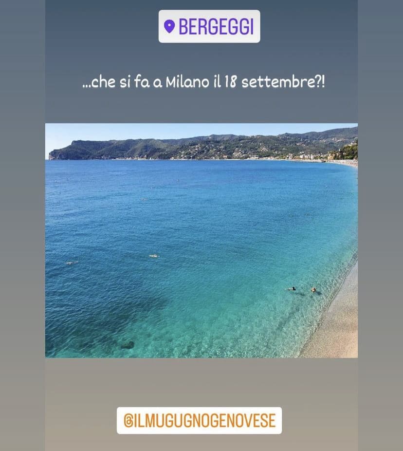 Eh cari milanesi senza mare senza sole ?