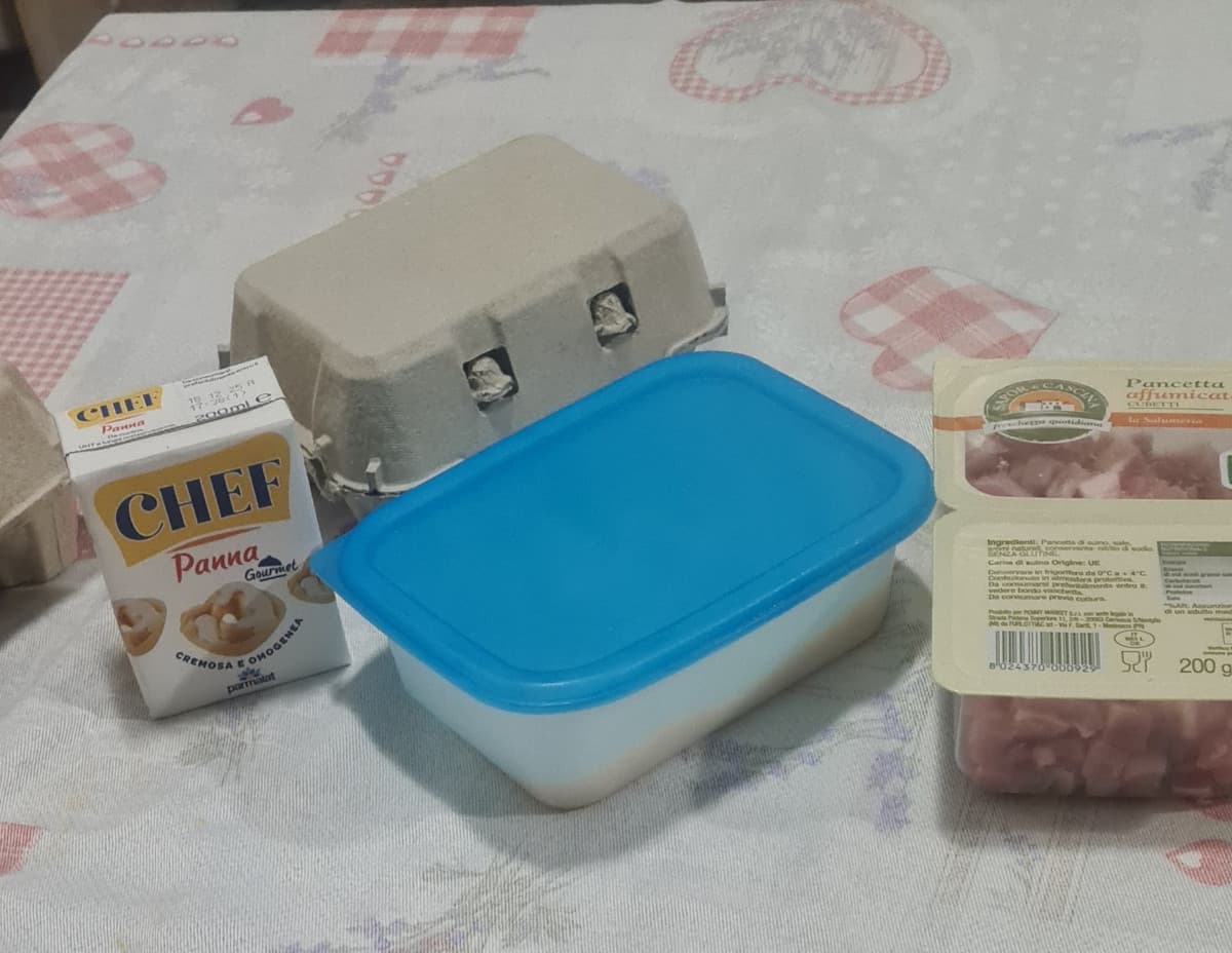 Ora faccio la carbonara 