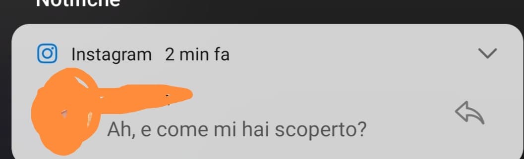 Ma che cazzo dovrei rispondere, ceh ti ho mandato la richiesta giusto così