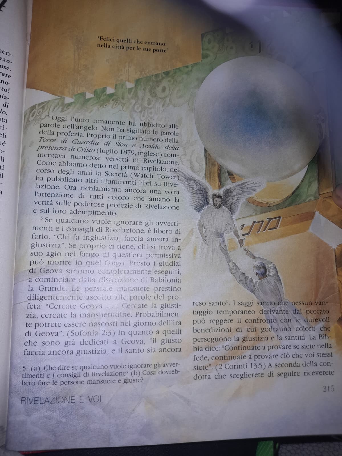 Sto leggendo la bibbia e insegreto assieme, volevo condividere sto pezzo perché mi piace 