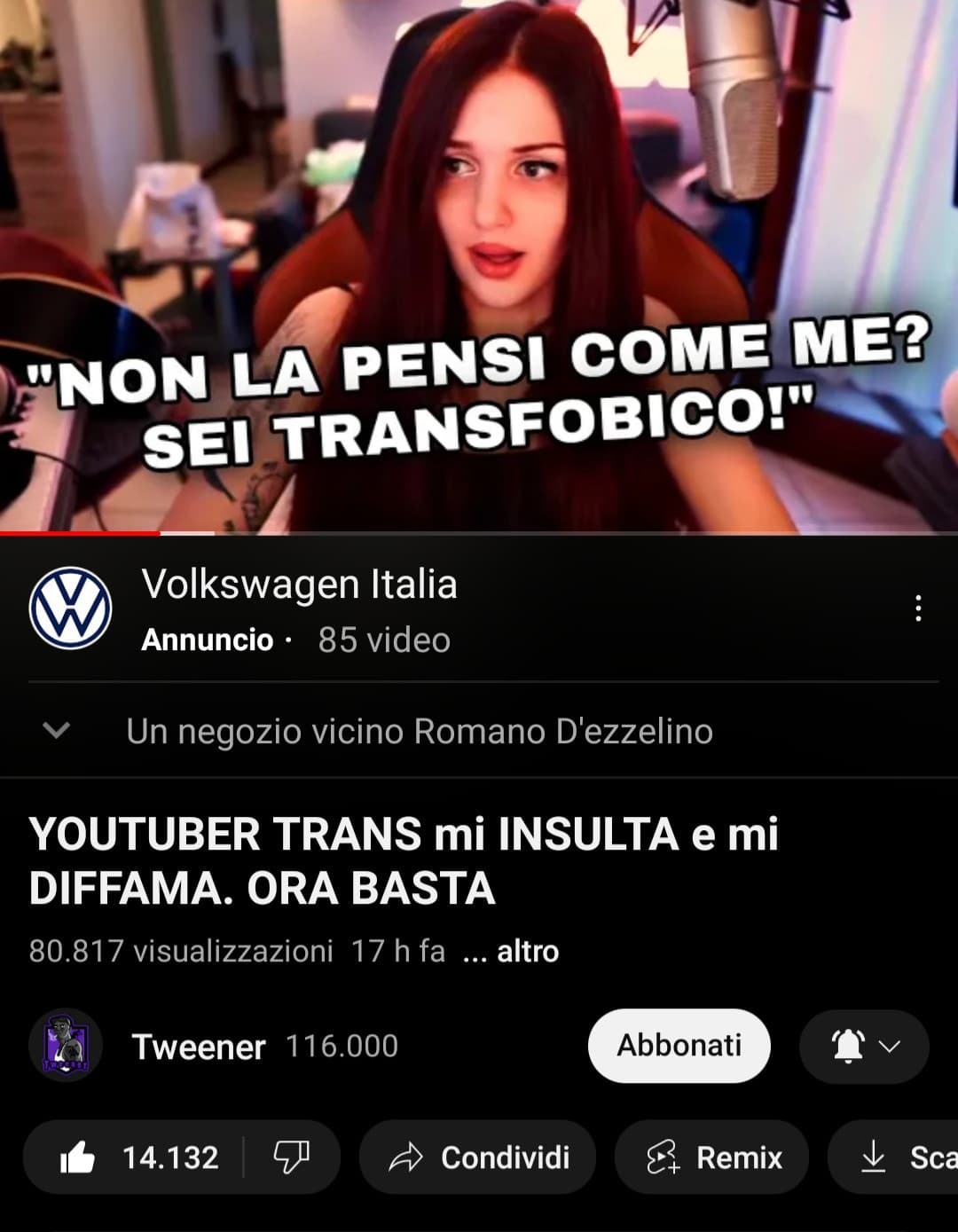 chaddone definitivo,continuate ad insultarlo che gli date il content lmao