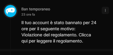 da eliminato3 a bannato3 il passo è breve