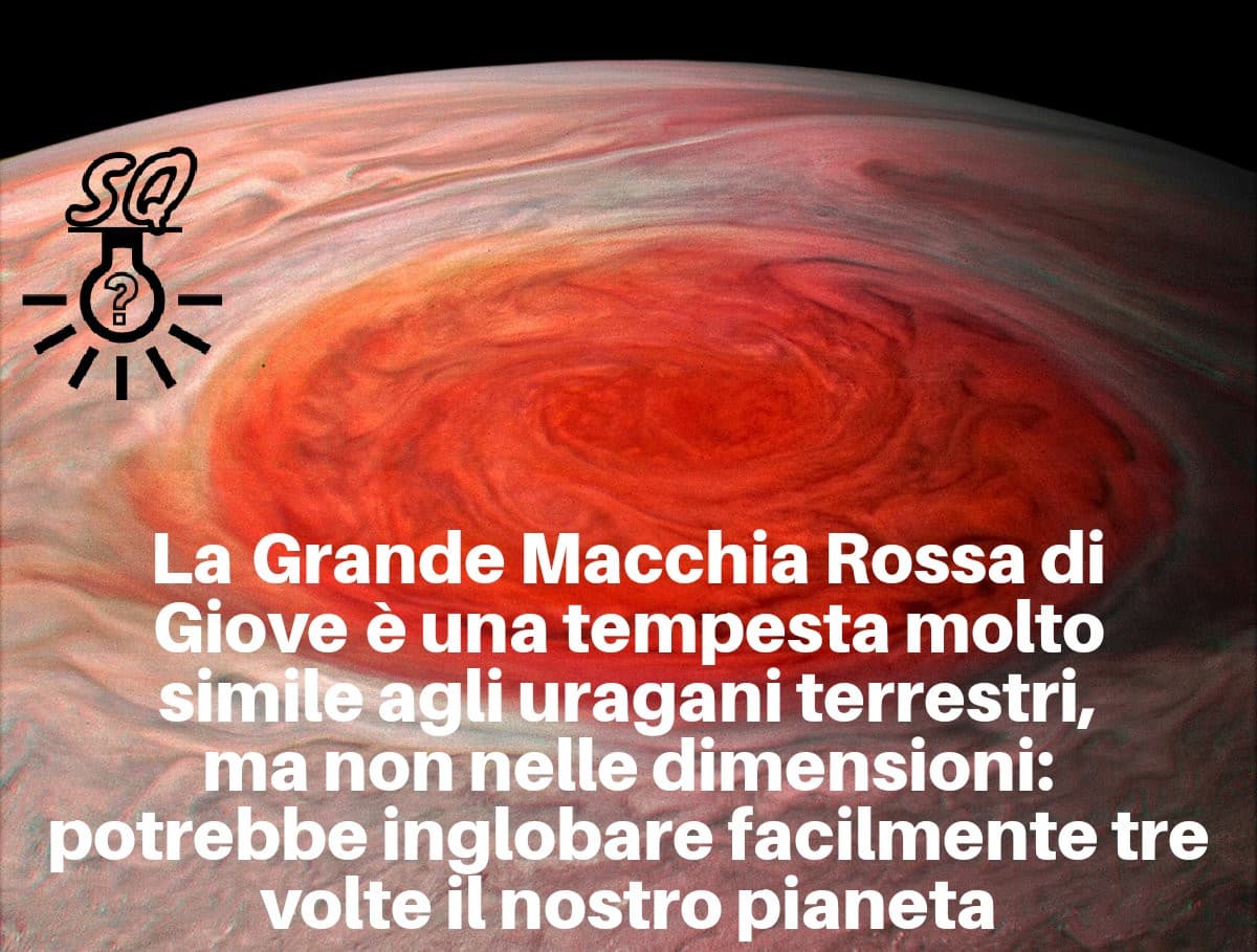 Chi sapeva dell'esistenza della grande macchia rossa?