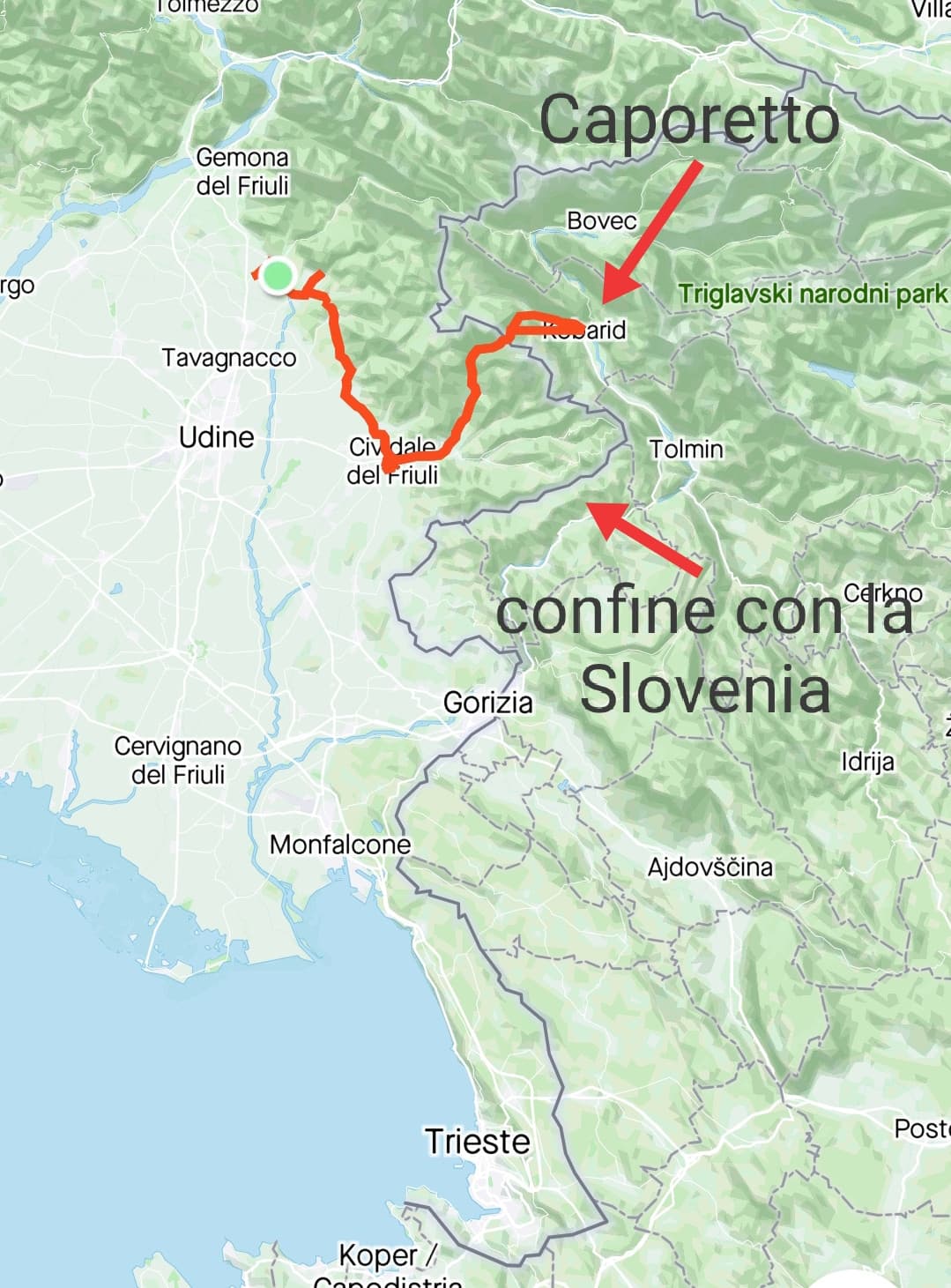 Mi vanto ancora del mio giro in bici. Allora, quasi tutto fatto in collina o montagna, con 740 m totali di dislivello. Andata e ritorno sono stati circa 124 km, percorsi in media a 22 km/h con velocità massima intorno ai 60 km/h. 