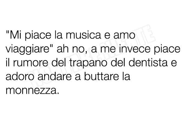 Mi batte subito il cuore pensare al dentista e alla monnezza ❤