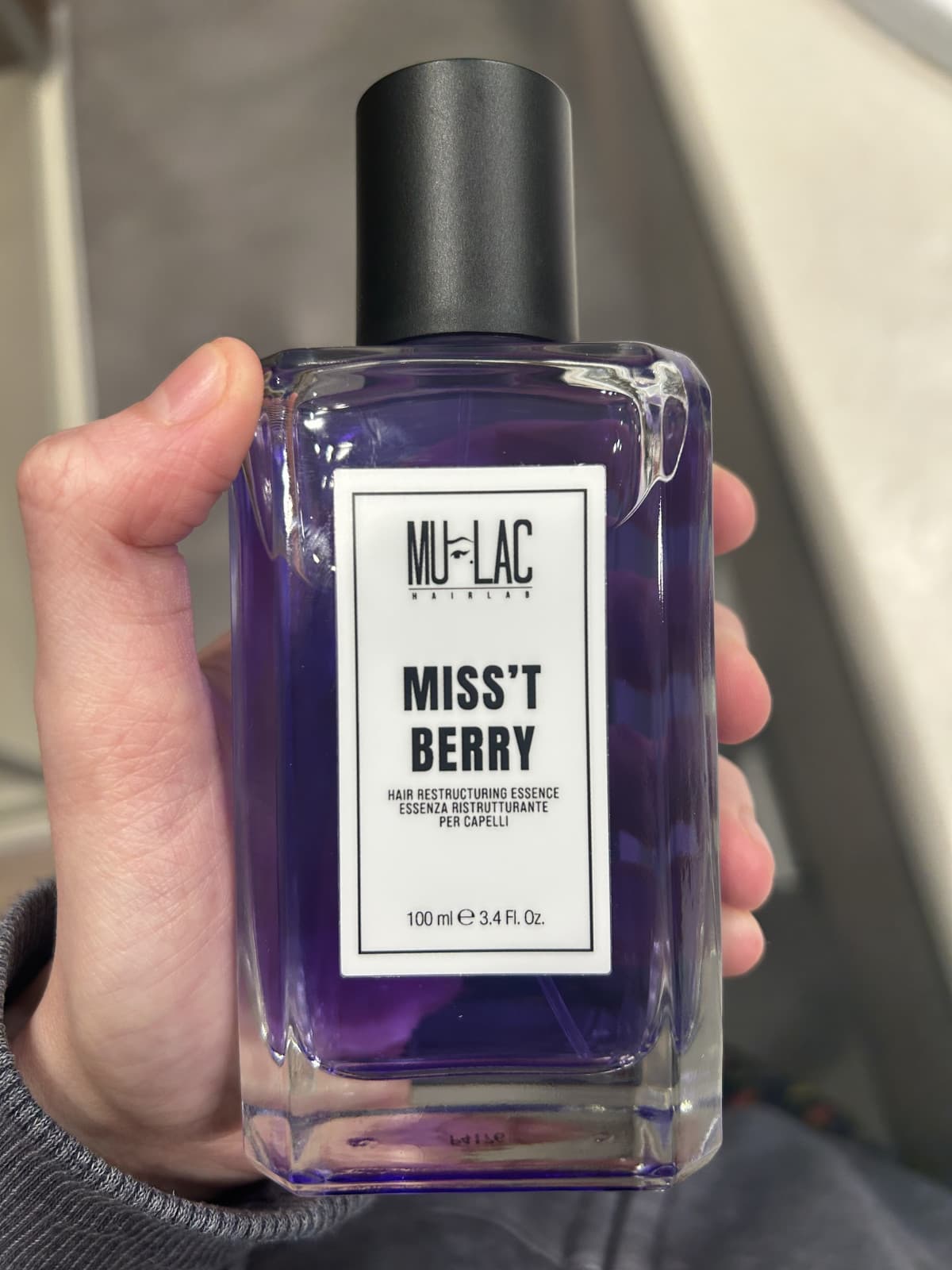 Amo questo profumo per capelli