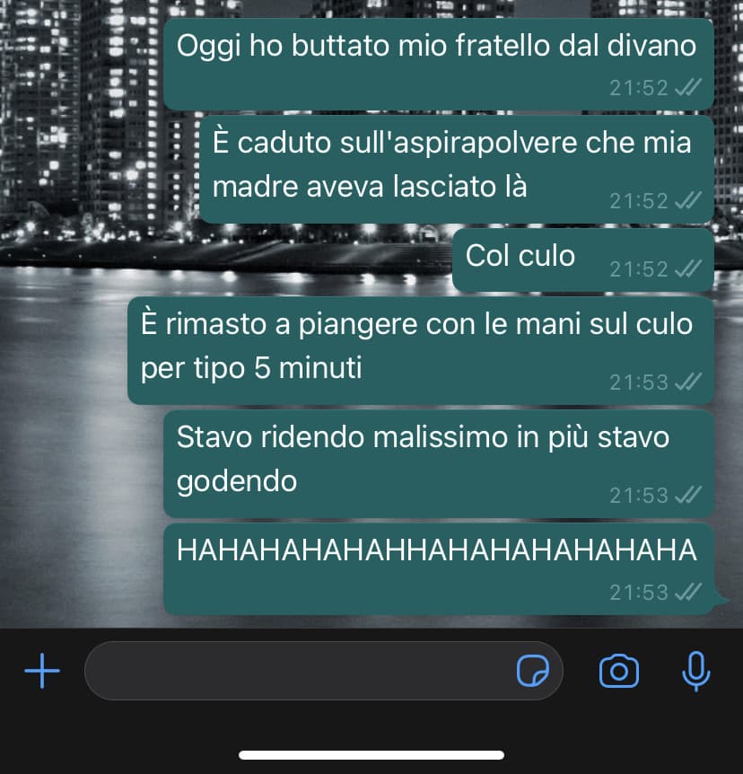 Sono una brutta persona