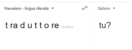 Credo di aver offeso google traduttore...