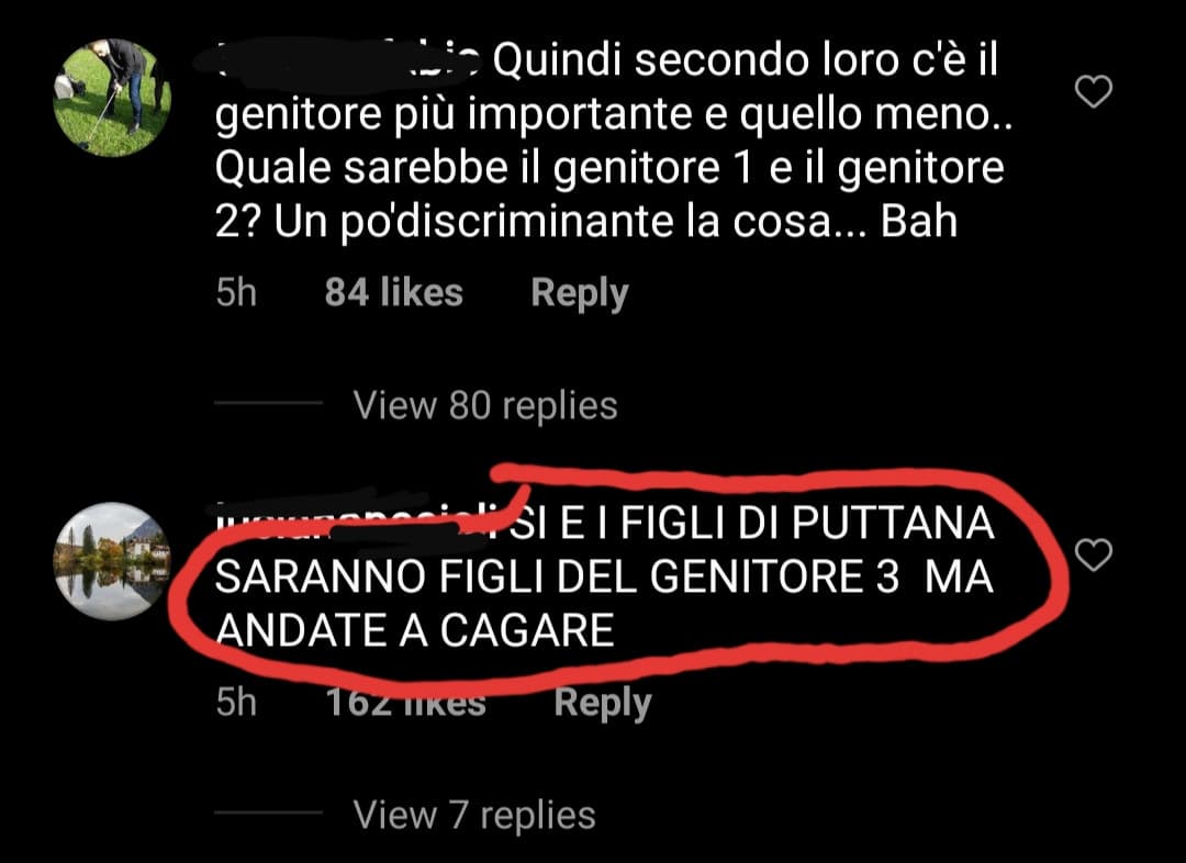 Mi fanno sempre morire sti commenti
