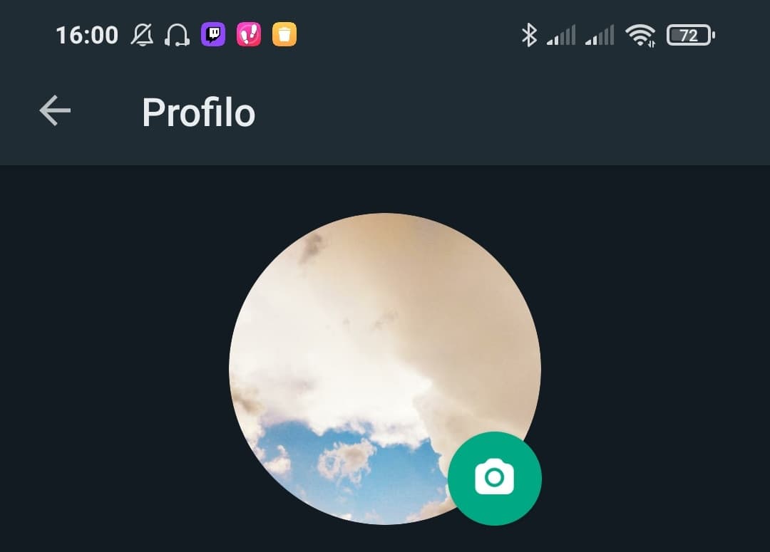 Raga uscite la foto profilo di WhatsApp, comincio io