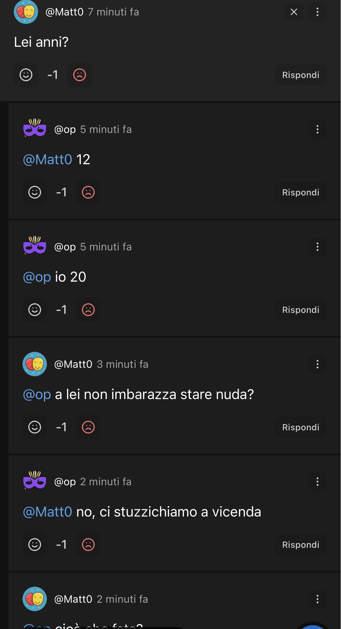 sta gente va a votare