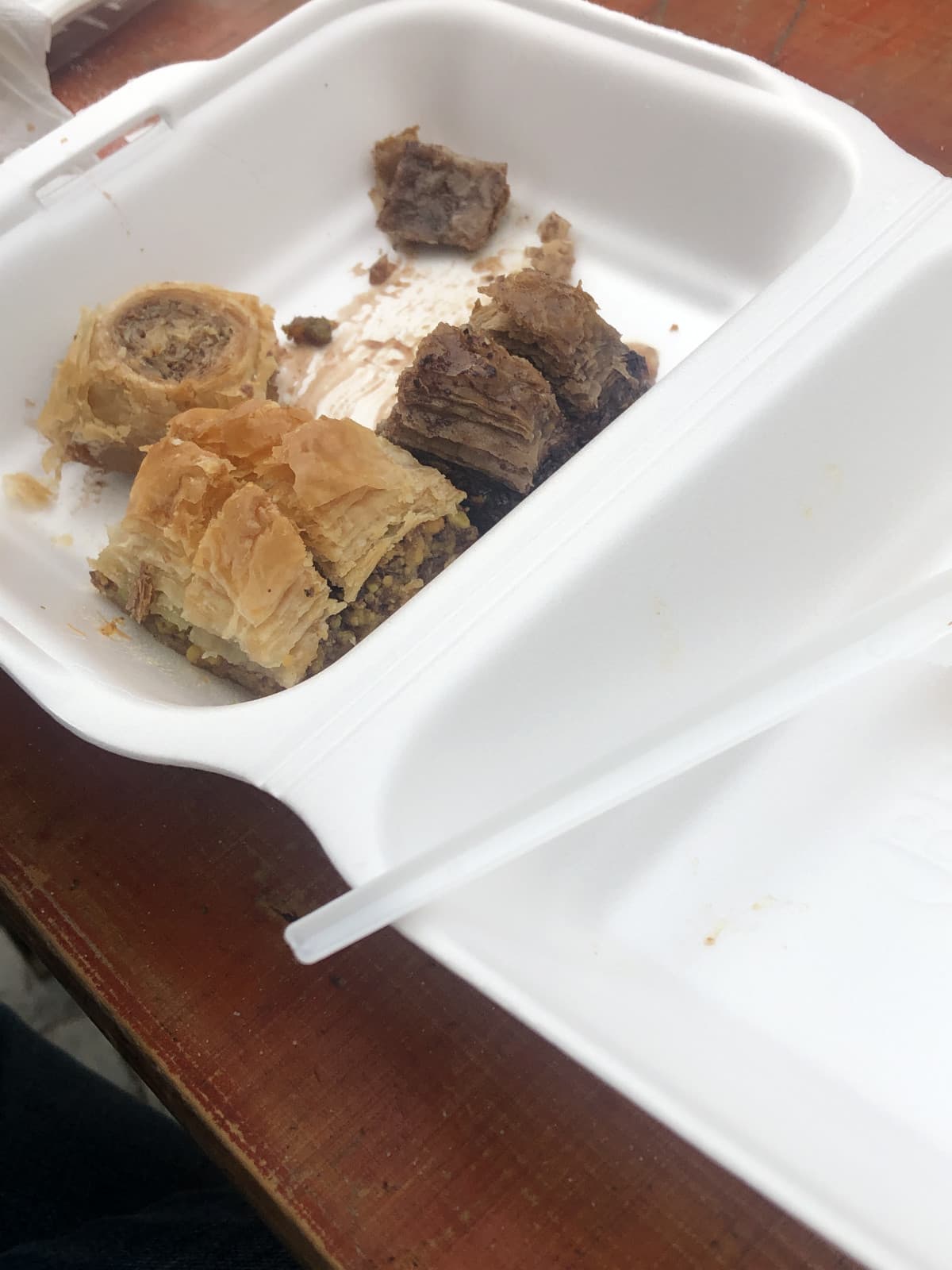 Abbiamo preso baklava adoroooo