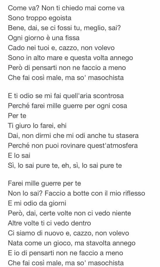 ogni giorno una canzone?