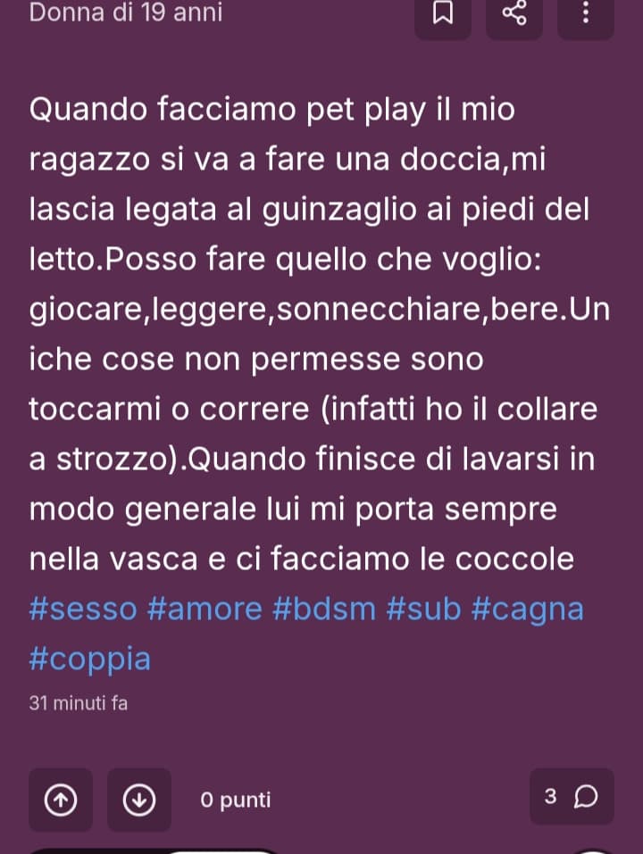magari essere trattata così 😍