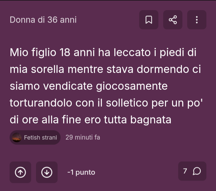 Carissimo, la informo che non c'è né frega un cazzo di sapere le trame dei porno che guarda 