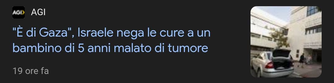 Israele fogna del mondo