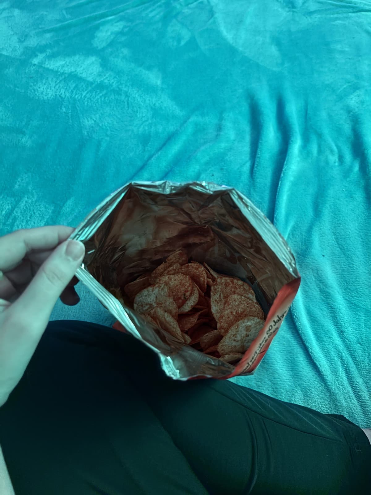 Mi chiedo perché i pacchetti di patatine