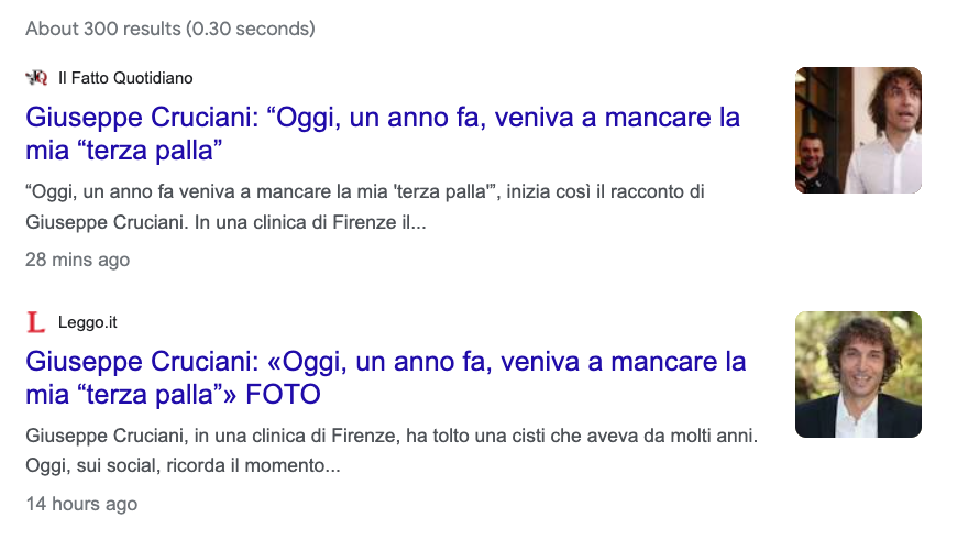 Una notizia molto più interessante del cesso a forma di bocca (sul profilo instagram di @gcruciani c'è anche la foto del terzo testicolo)