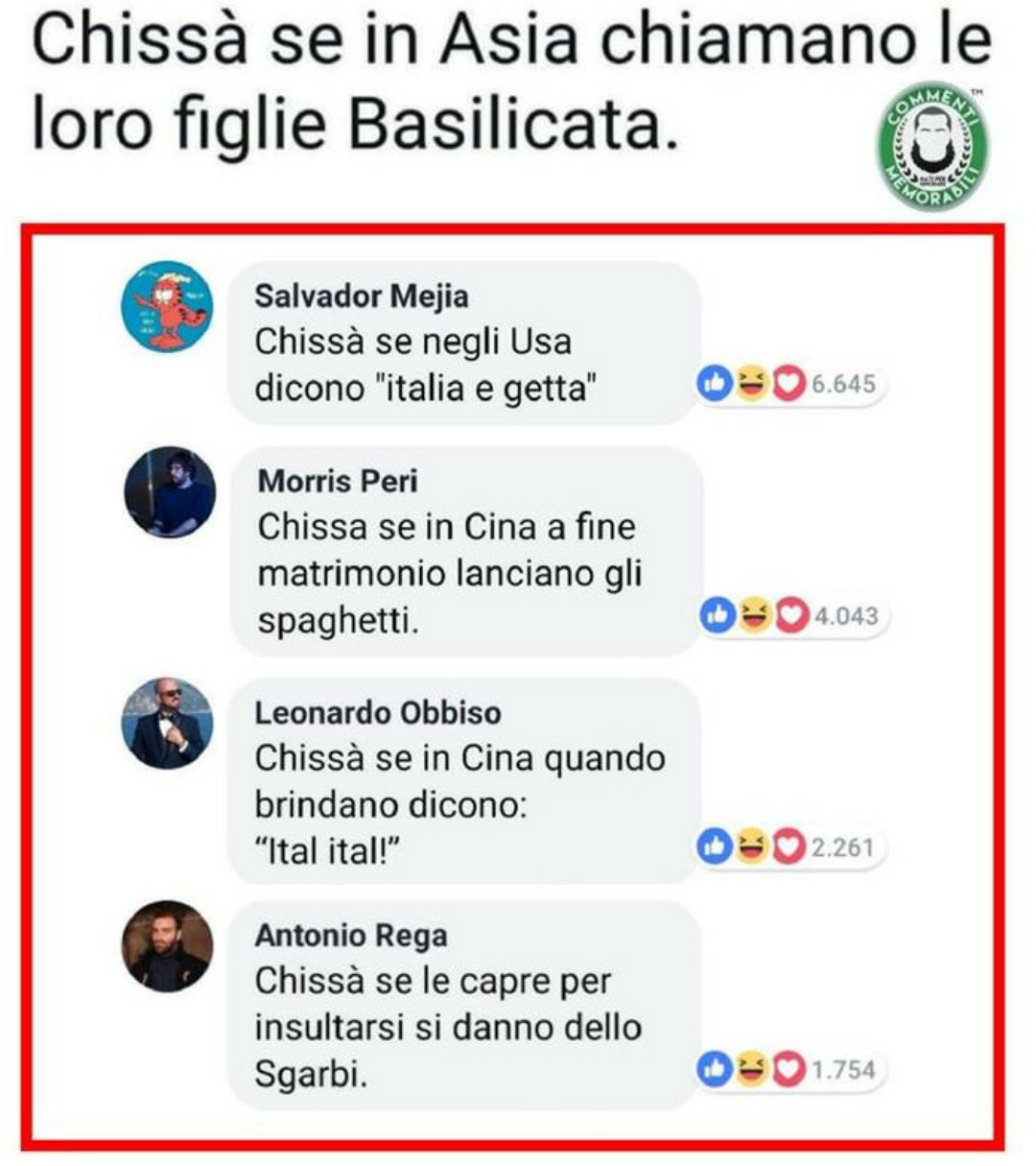 Chissà...