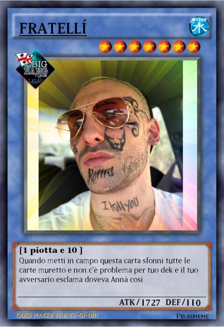 Doveva anda cosi fratelli!!!