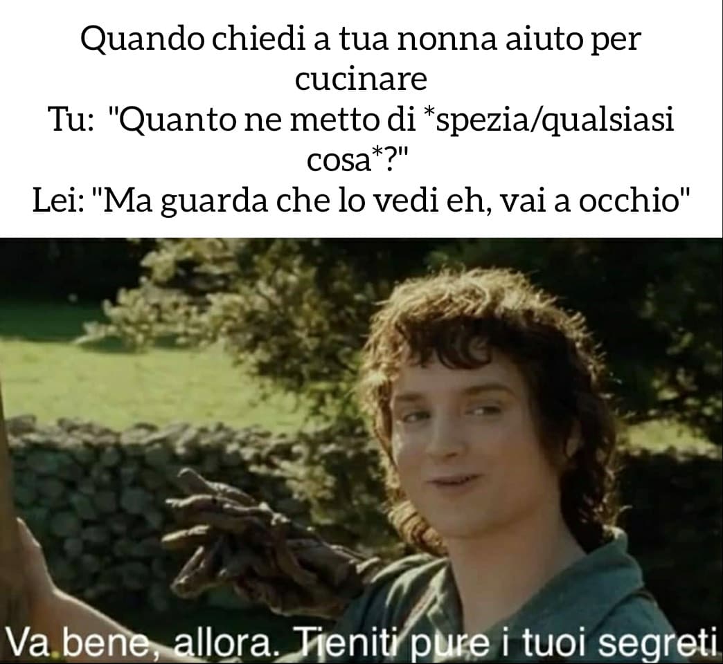 Sempre così... ?