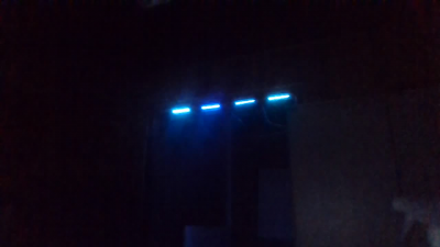 scusate per la qualità video (tenete il volume a 0 il microfono del pc è sminchiato e si sentono solo frusci) ho messo le luci a led rgb  nella sala game  ,si devo ancora far passare i cavi 