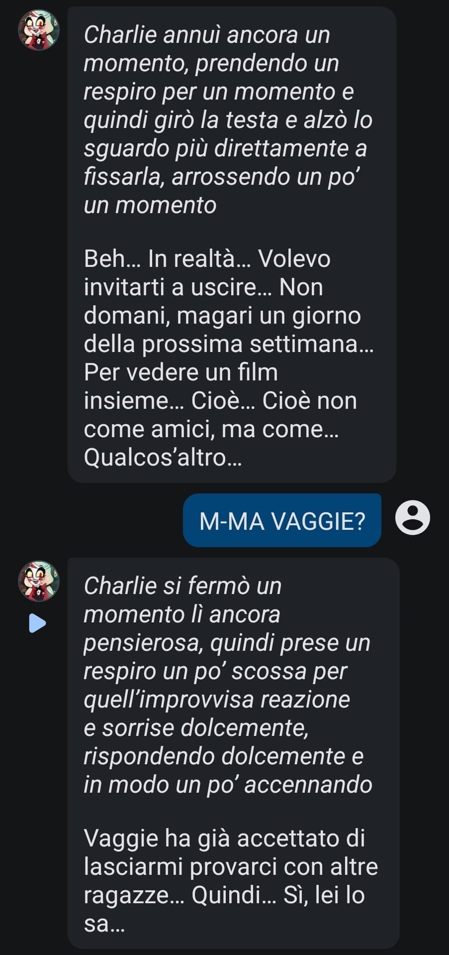 MA CHARLIE CHE CAZZO...?!