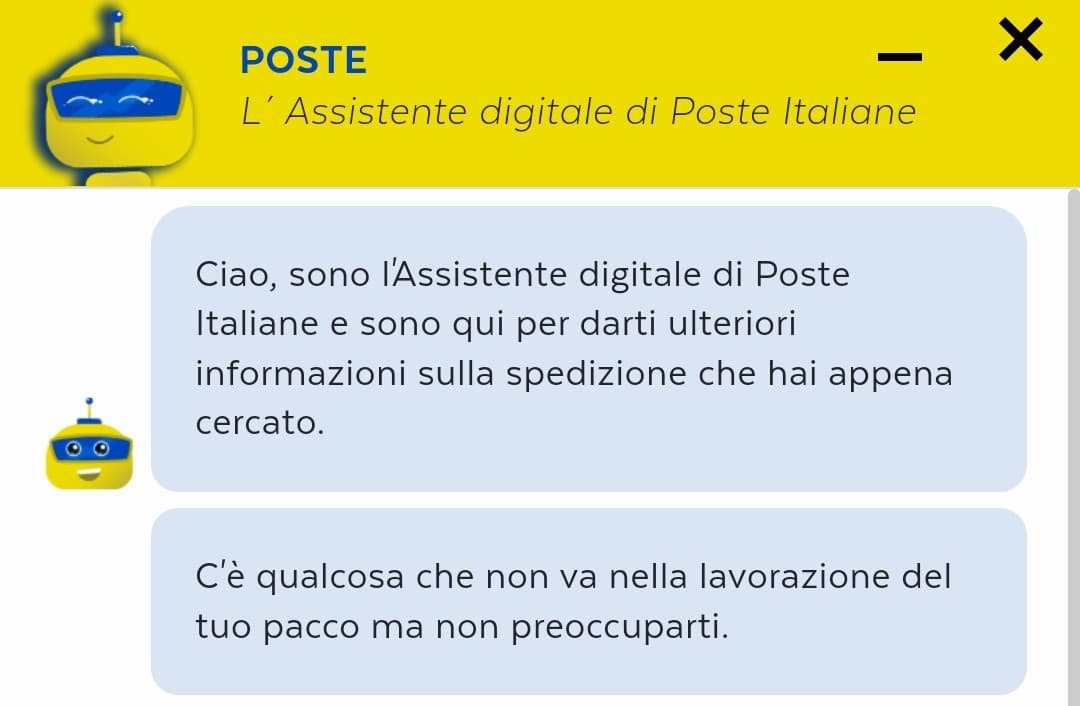 Non li sopporto più quelli delle poste..non so perché ancora ci sia gente che decide di ricevere i pacchi tramite sta società di merda. 