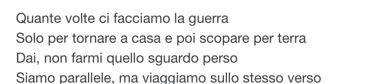 Stavo per canticchiare questo pezzo della canzone ma poi mi sono resa conto di avere un fratello minore rompipalle vicino a me 24h su 24